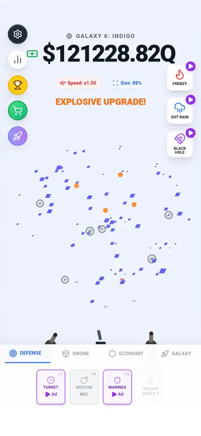Idle Dot Shooter! screenshot 5