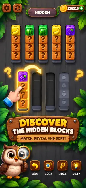 Fruit Sort: Color Block Game screenshot 4