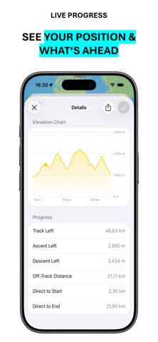 Trail Map Light screenshot