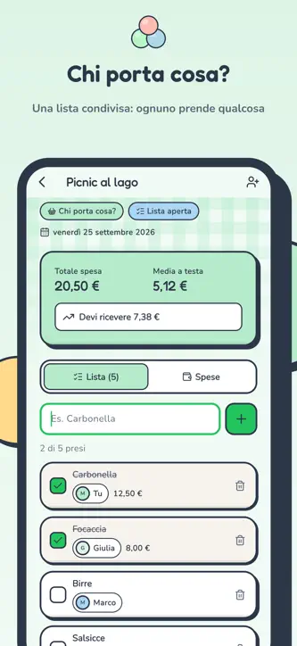 Convivio - plans with friends screenshot 4