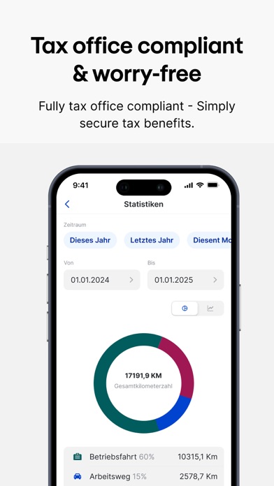 Vimcar Logbook Screenshot
