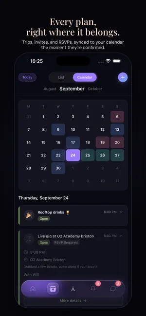 Traibs: Smart Social Planner screenshot 4