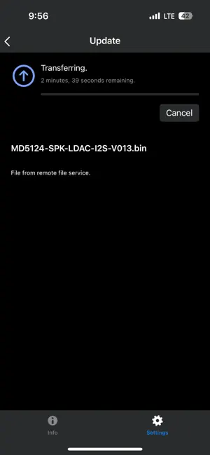 miniDSP BT Update screenshot 4