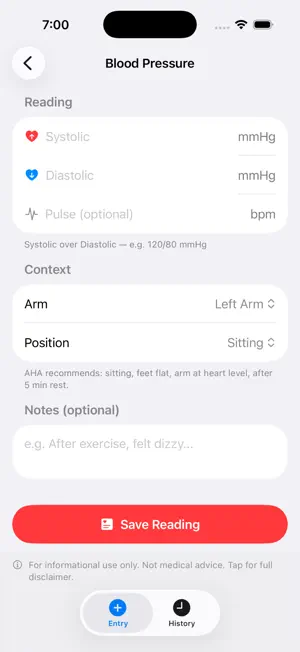 Clinical Codes: Health Tracker screenshot 3