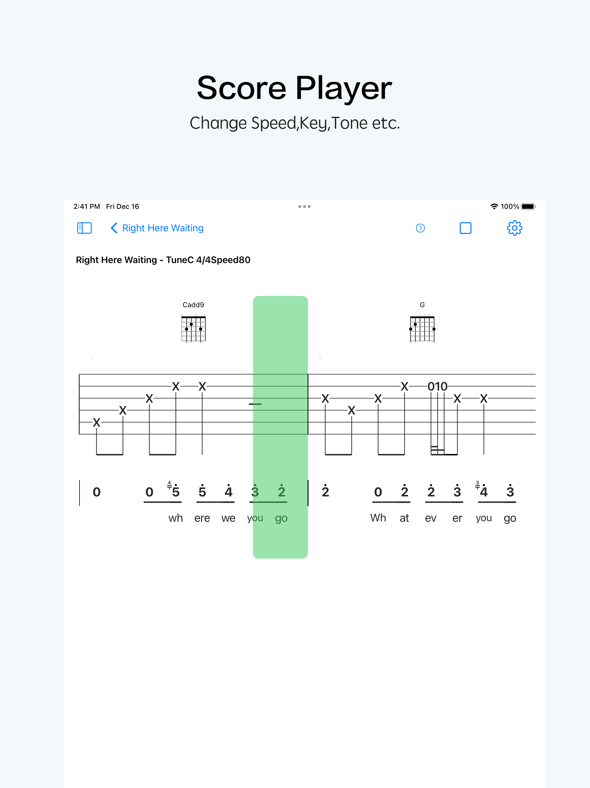 GTMaker - Sheet Music & Tabs screenshot 8