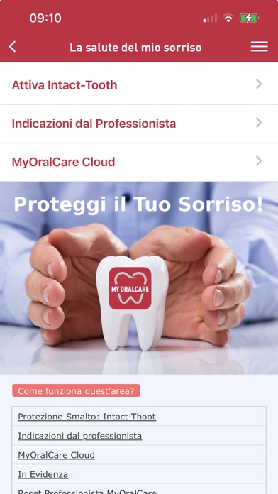 MyOralCare Screenshot