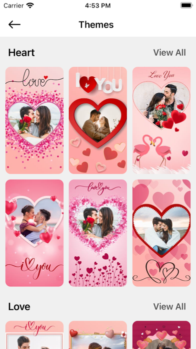 Screenshot #2 pour Anniversary Photo Frames Maker