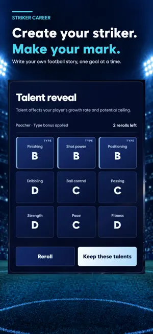 Striker Career: To the Top screenshot 1