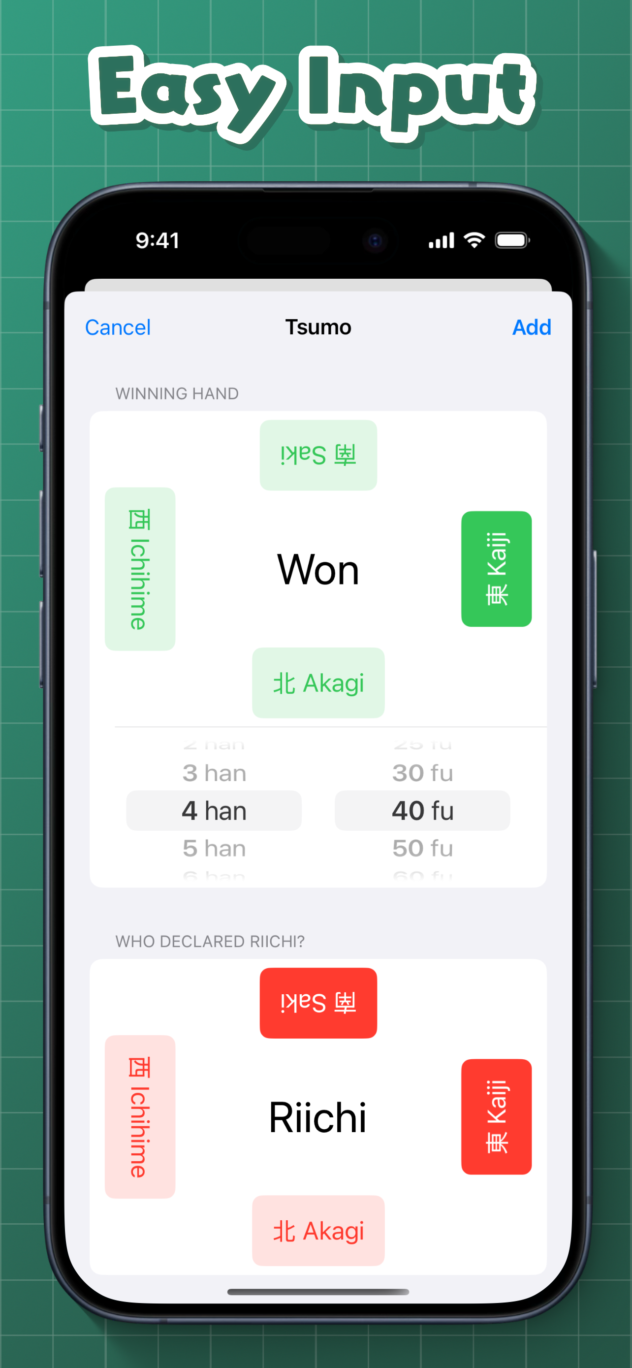 Riichi Mahjong Tracker