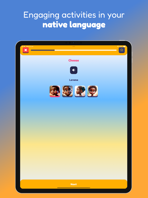 Mahlahle - Kids for Languages iPad screenshot 9 - Education app