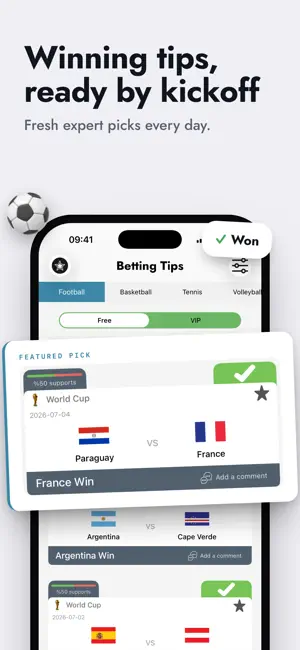 Betting Tips Pro - AI Advisor screenshot 1