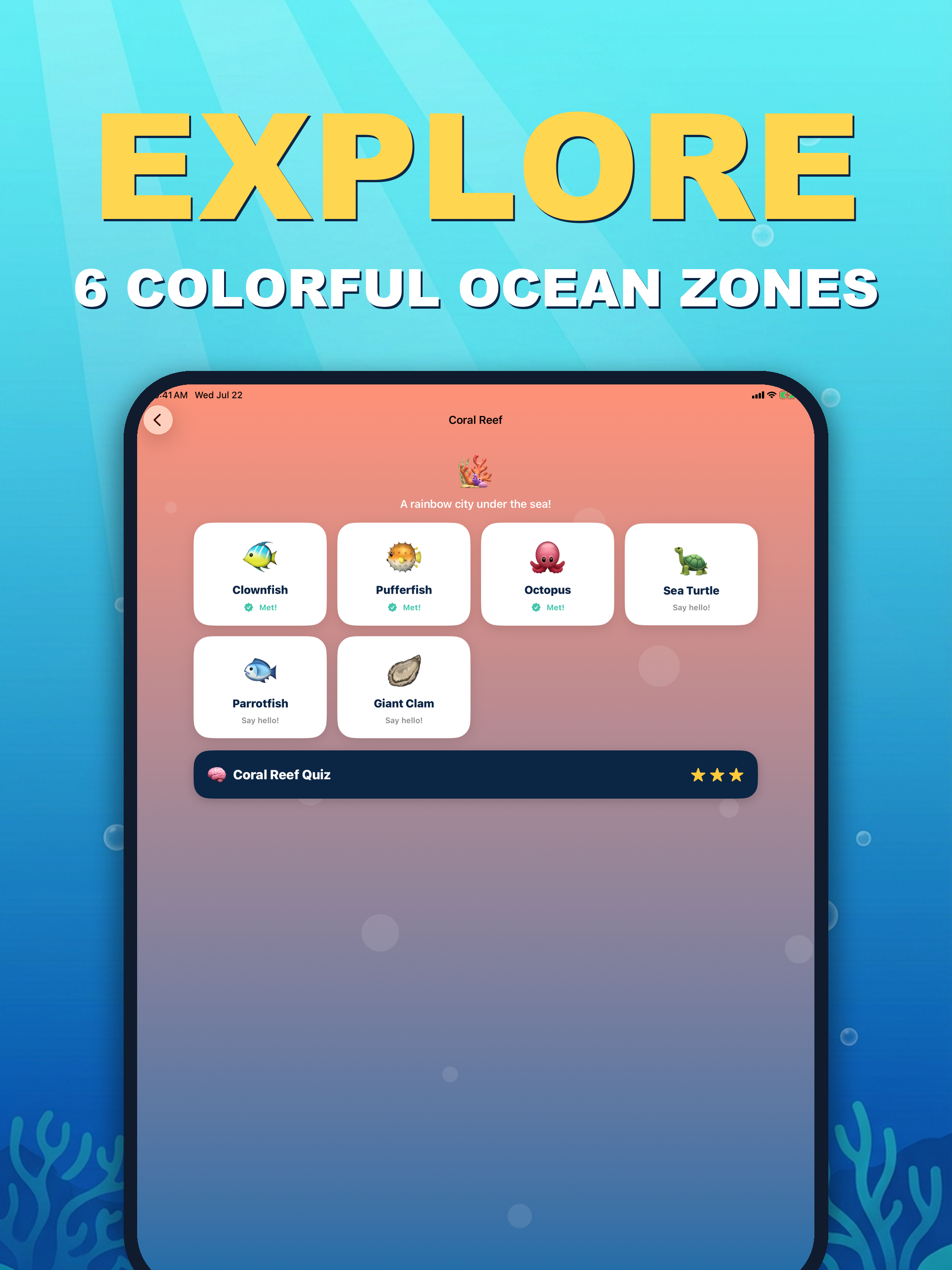 Ocean Animal Facts Kids screenshot 10