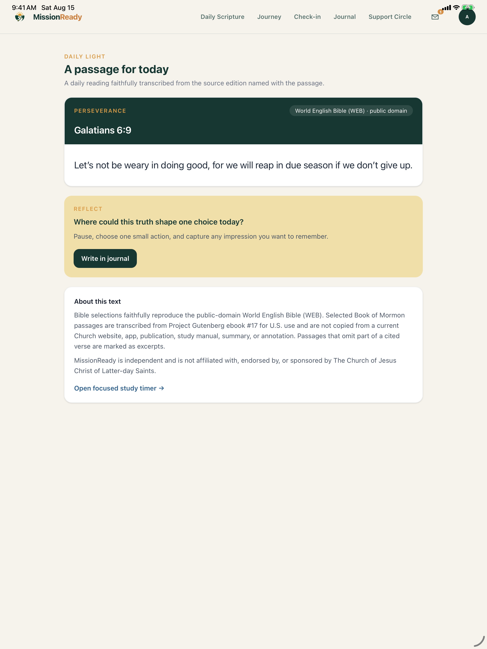 MissionReady: Missionary Prep screenshot 16