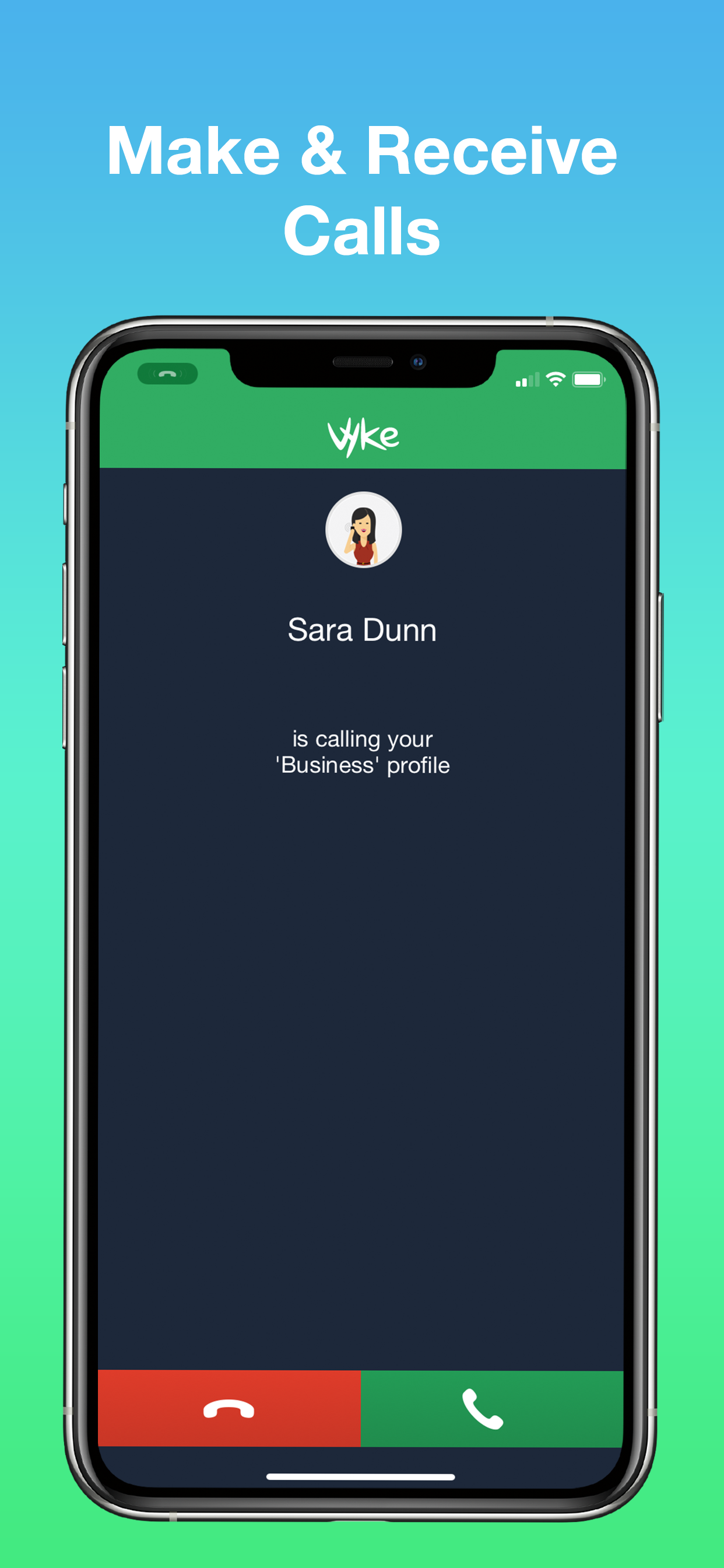 Vyke: Second Phone Number