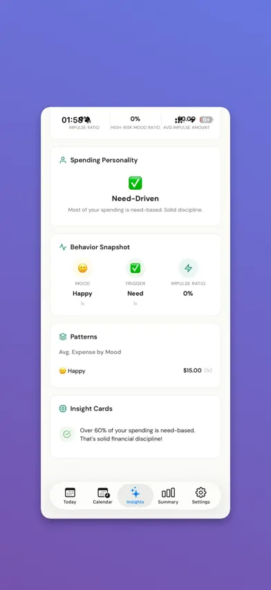 MindSpend screenshot 2