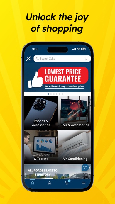 Xcite Online Shopping Screenshot