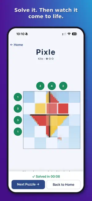 Pixle: Daily Nonogram Puzzle screenshot 2