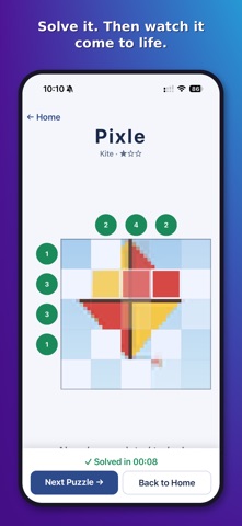 Pixle: Daily Nonogram Puzzle Screenshot 2 of 5