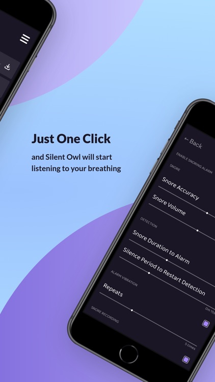 AI Snoring Alarm · Silent Owl screenshot-3