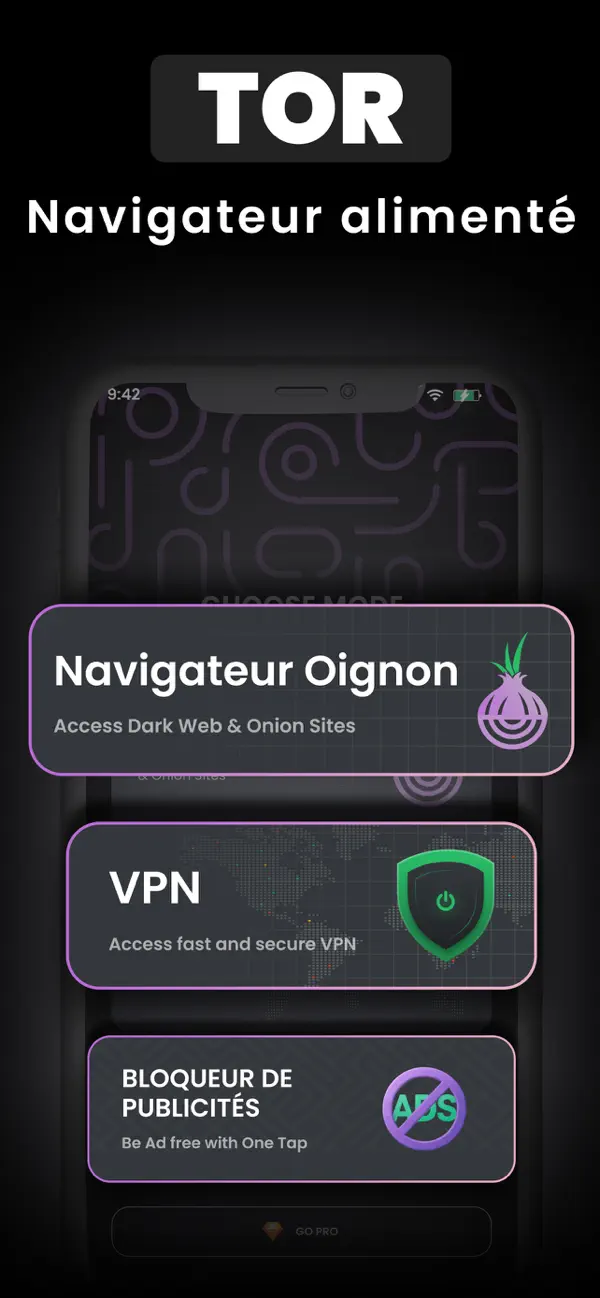 Screenshot #1 pour Navigateur privé sûr + VPN