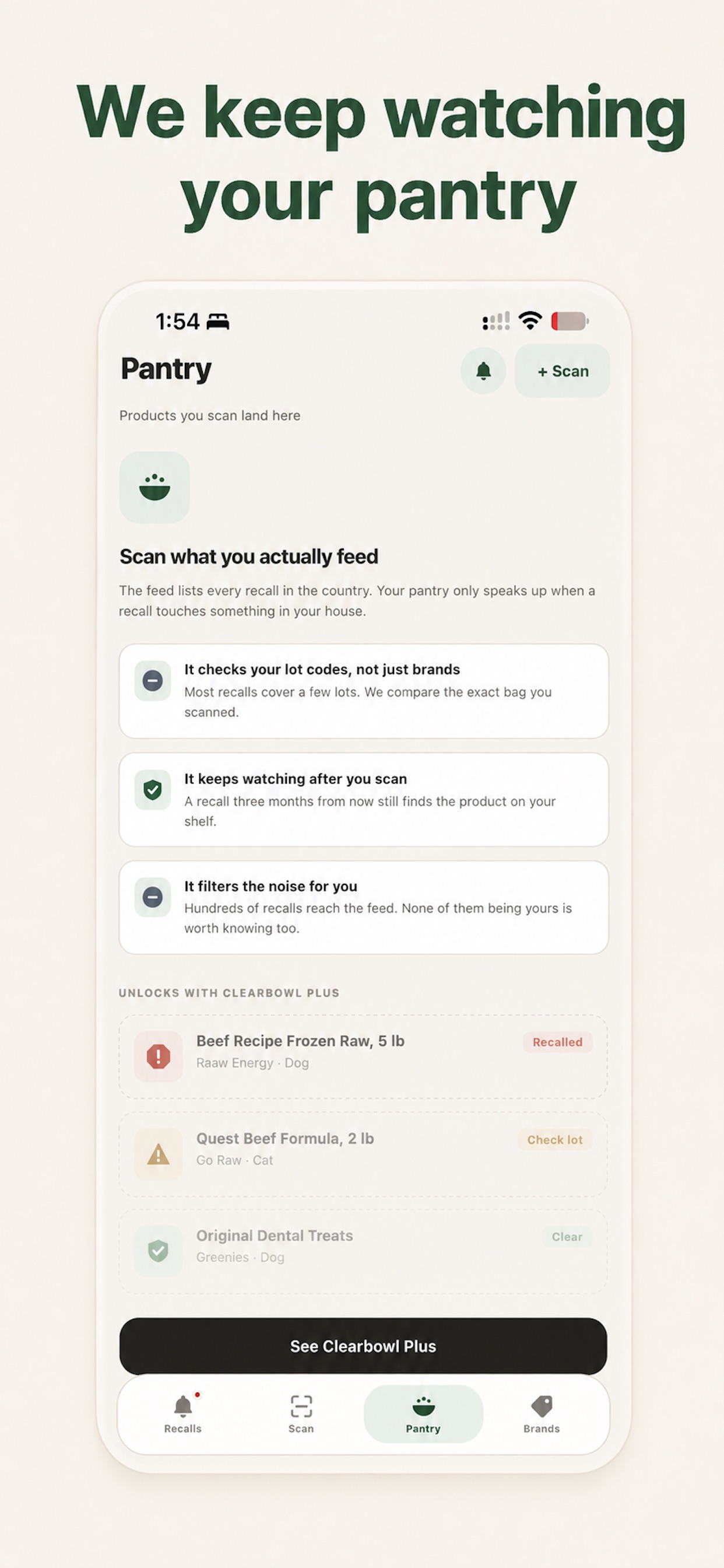 Screenshot 2 of Clearbowl