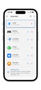 SmartRSS: RSS Reader & Podcast screenshot