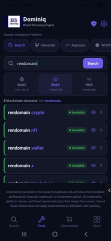 Dominiq screenshot