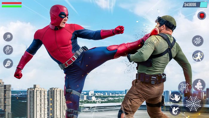 Grand Superhero Fighter Game