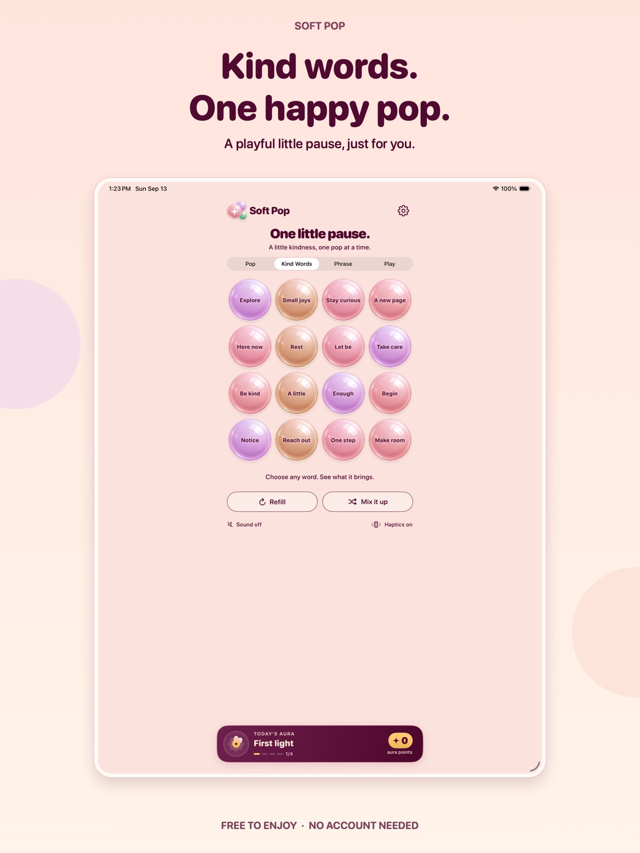 Screenshot 9 of Soft Pop: Bubble Affirmations