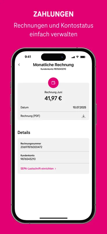 MeinMagenta: Handy & Festnetz screenshot 6 of 8
