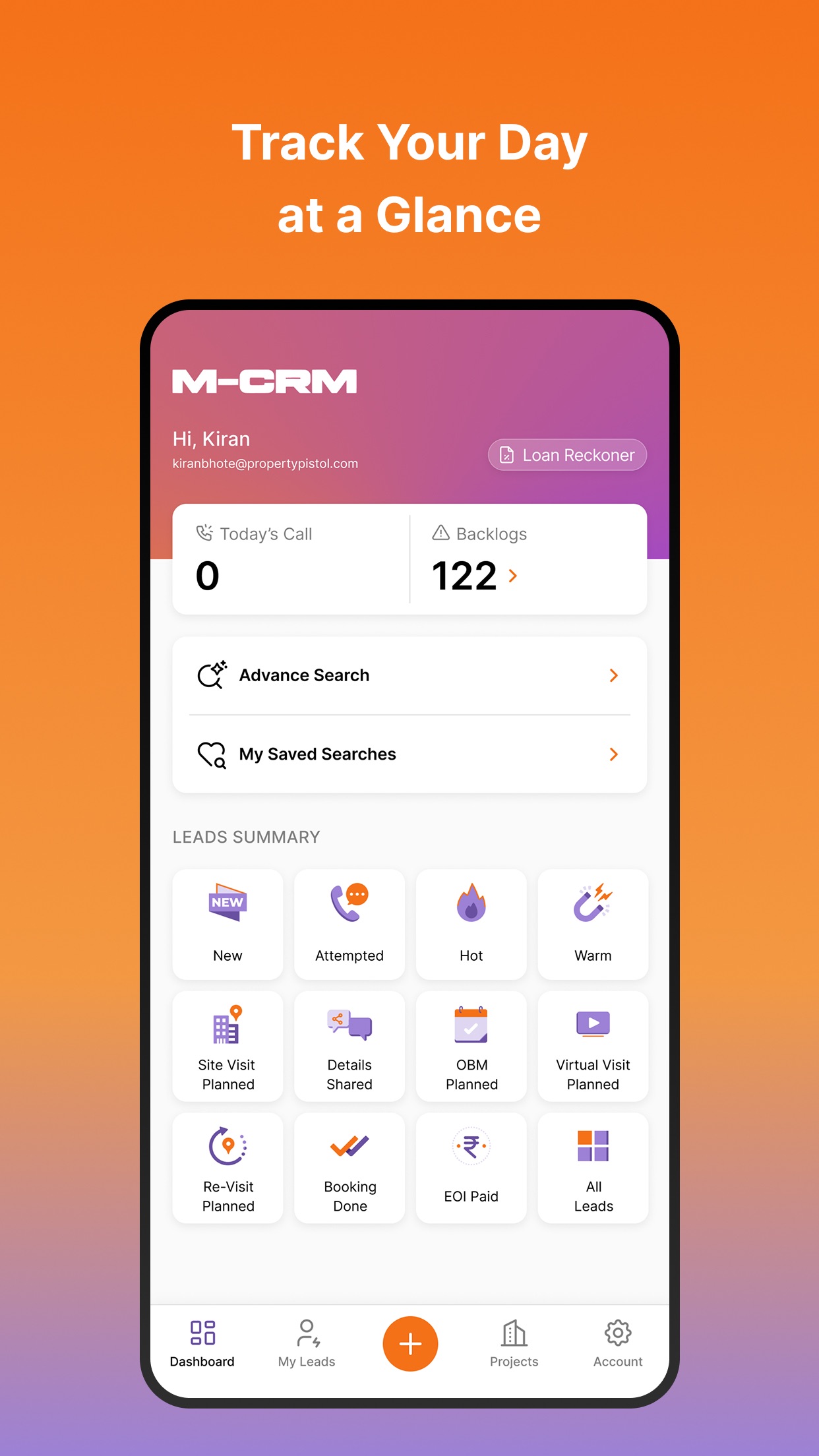 Screenshot 2 of M-CRM by PropertyPistol