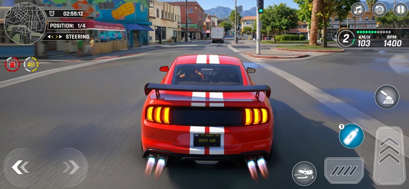 Mountain Drift Racing 3D screenshot 3