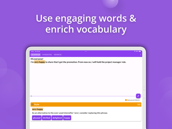 Screenshot #6 pour Proofreader AI Keyboard Writer