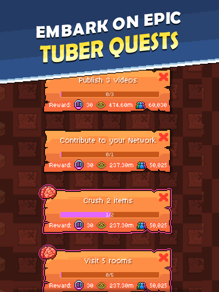 #8. PewDiePie's Tuber Simulator (iOS) 来自: Outerminds Inc.