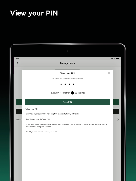 Screenshot #5 pour M&S Banking