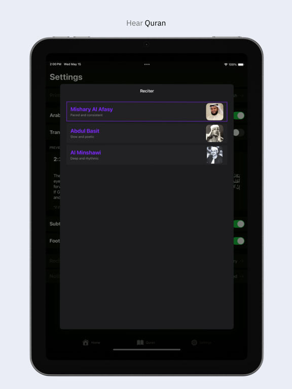 Submission: Religion of God iPad screenshot 4 - Education app