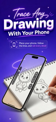 Sketchpad Pro: AR Draw & Trace iPhone screenshot