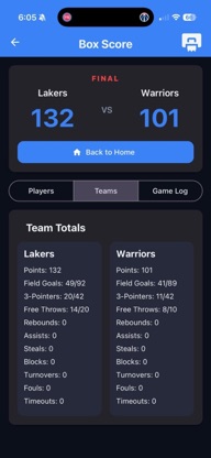 BUKT - Basketball Stat Tracker screenshot 4