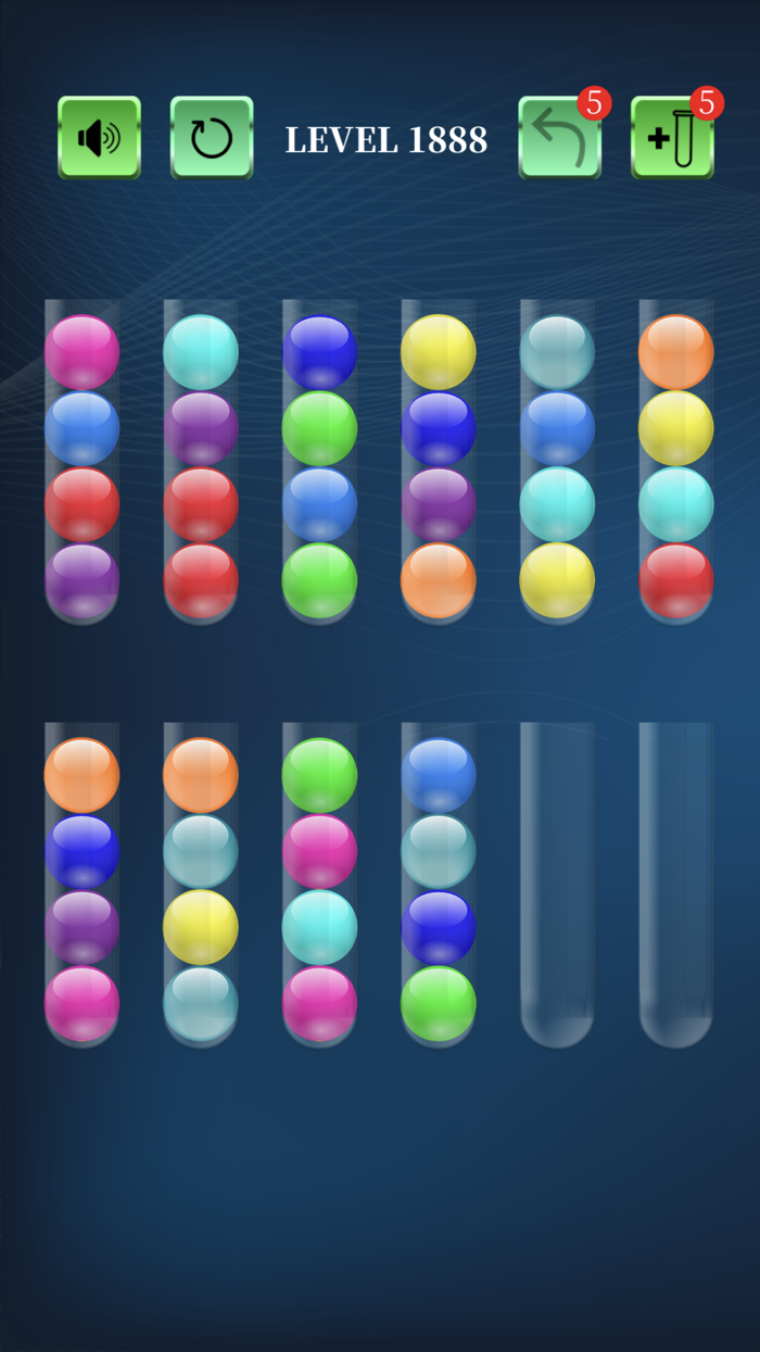 Hexa Sort  Ball Sort