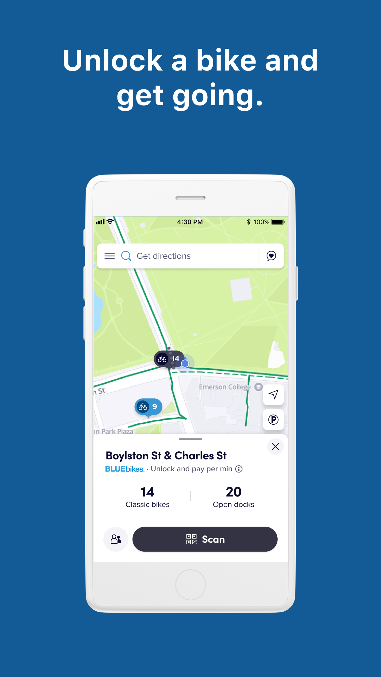 Bluebikes screenshot 4