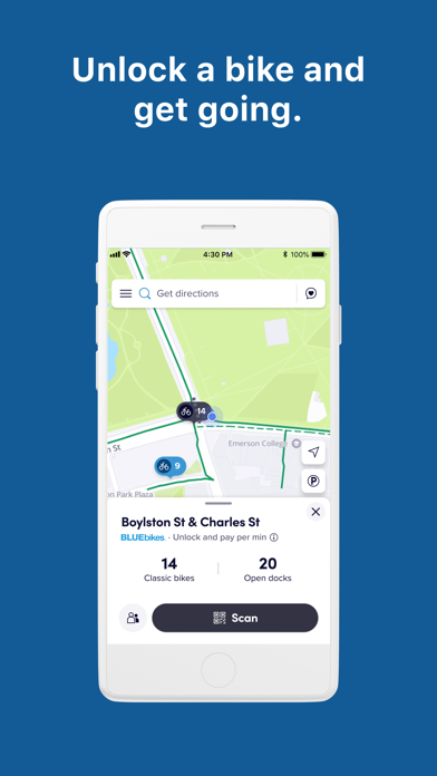 Bluebikes Screenshot