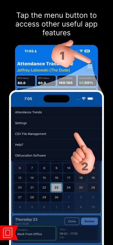 Attendance Tracker (AT) screenshot 7 of 10