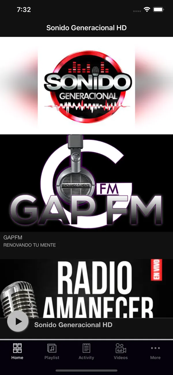 Screenshot #1 pour Sonido Generacional HD