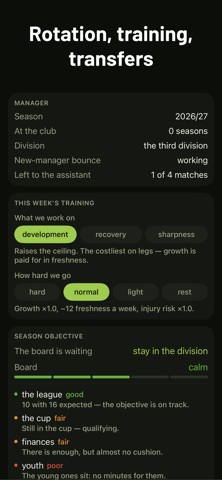 Overperform: Soccer Manager screenshot 3