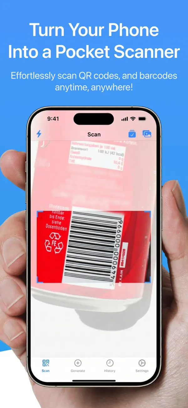 Screenshot #2 pour Scan - QR Code Scanner App