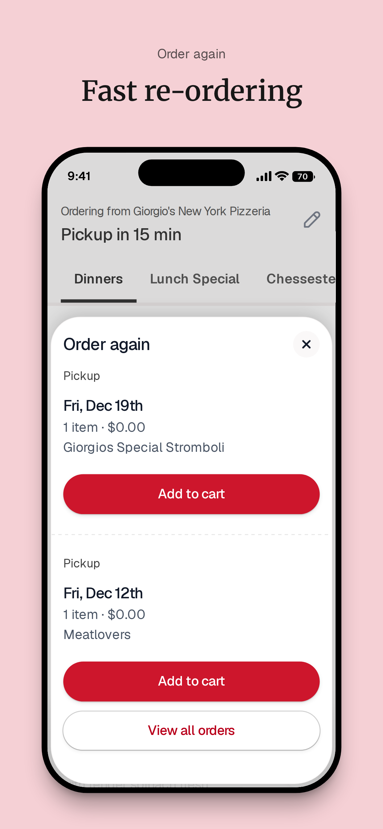 Giorgio's New York Pizzeria screenshot 4