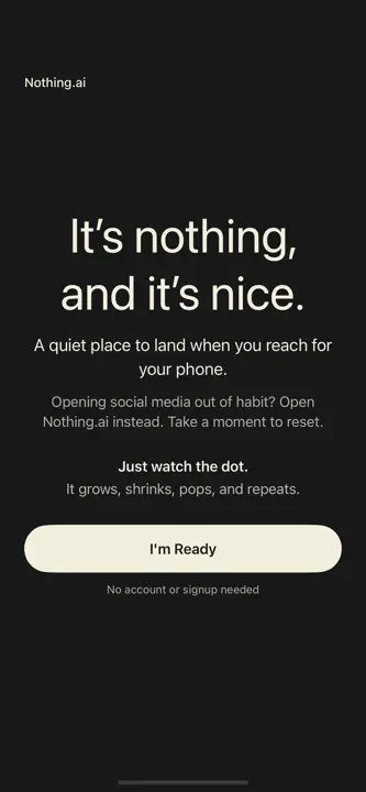 Nothing.ai screenshot 1
