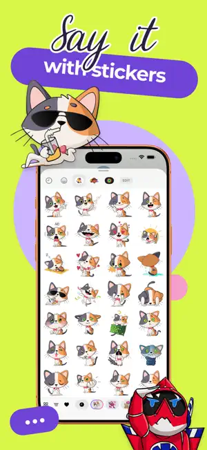 WA! Stickers and Emoji screenshot 1