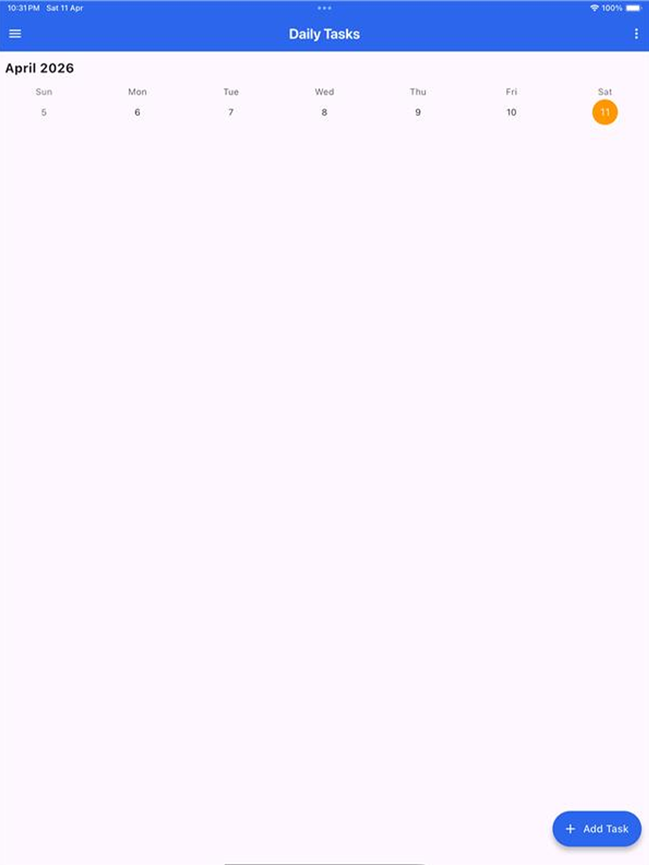 Daily Task Manager