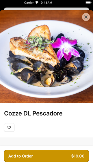Mona Lisa Cucina iPhone screenshot 3 - Food & Drink app